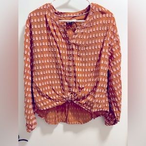 Button up Anthropologie top. Used great condition.